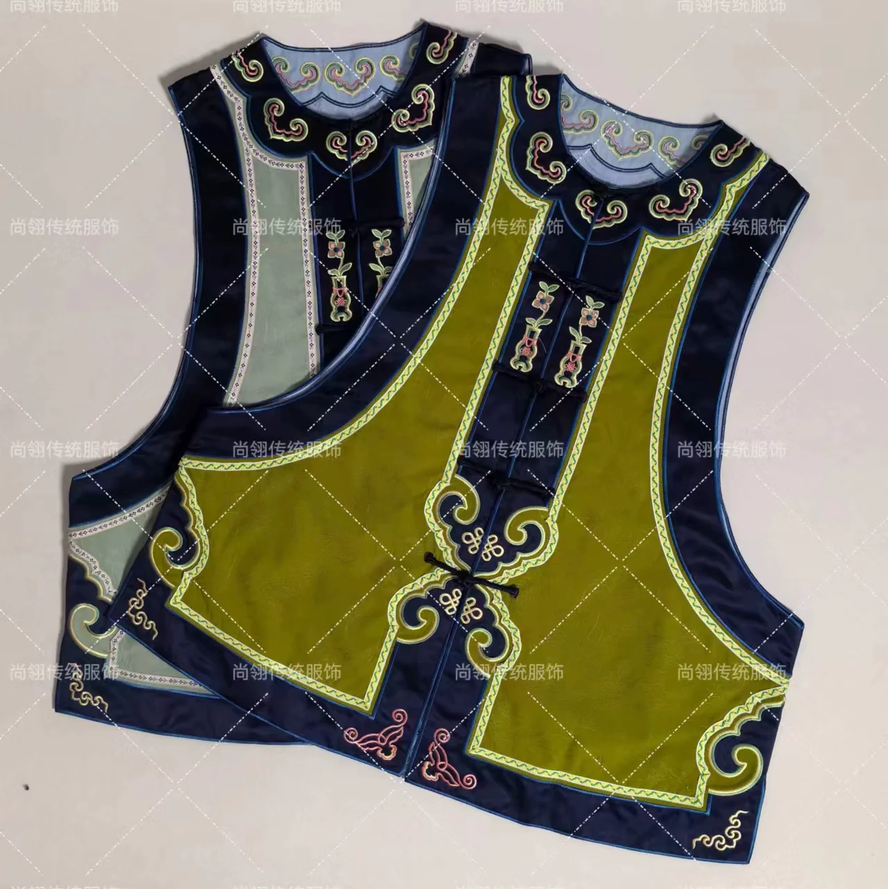 Er Chuang 二创 Second Creation Qing Dynasty Parallel Panel Majia Rider's Vest - Image 16