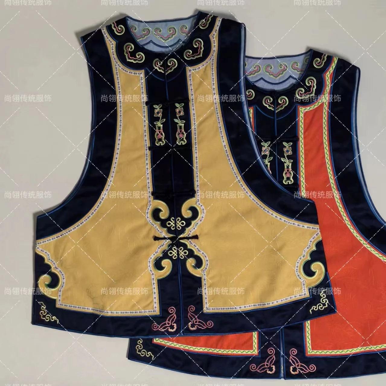 Er Chuang 二创 Second Creation Qing Dynasty Parallel Panel Majia Rider's Vest - Image 17