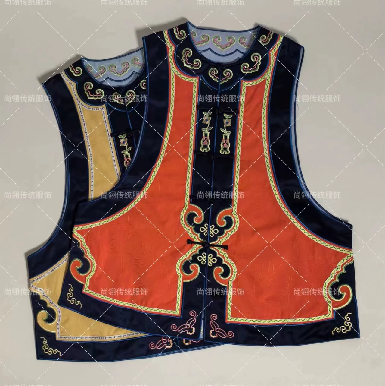 Er Chuang 二创 Second Creation Qing Dynasty Parallel Panel Majia Rider's Vest - Image 18