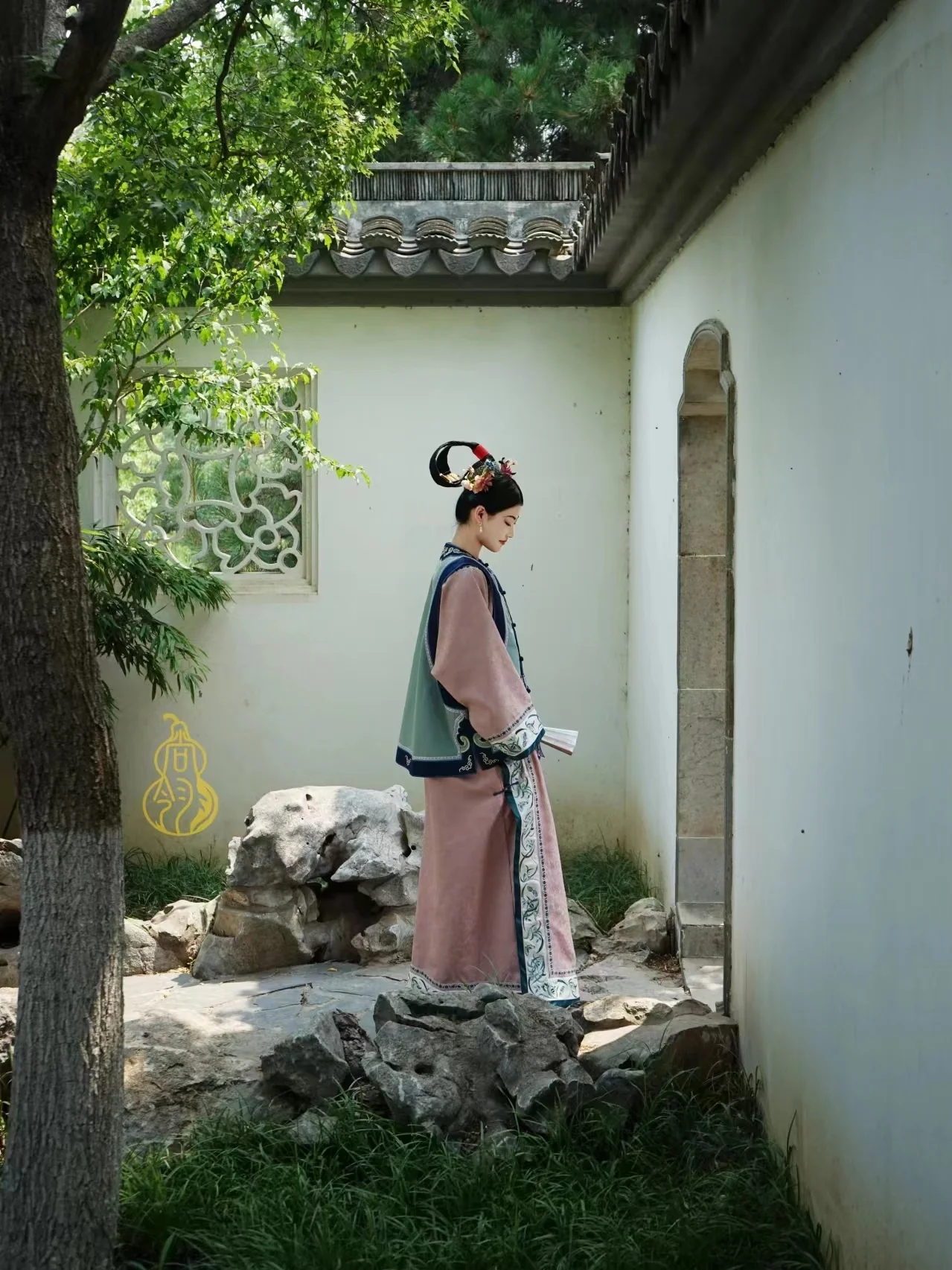 Er Chuang 二创 Second Creation Qing Dynasty Parallel Panel Majia Rider's Vest - Image 6