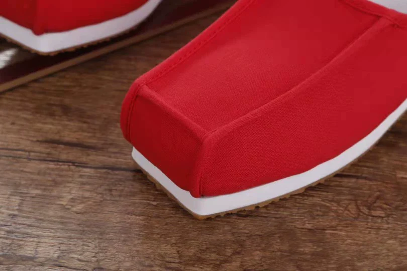 Fang Xi 方舄 Song Ming Unisex Cotton Square Toe Loafers - Image 2