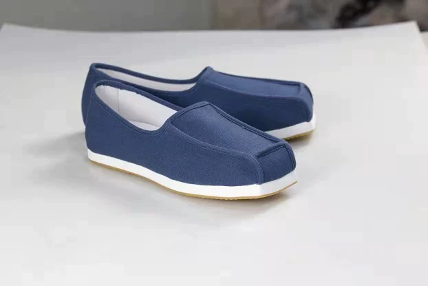Fang Xi 方舄 Song Ming Unisex Cotton Square Toe Loafers - Image 7