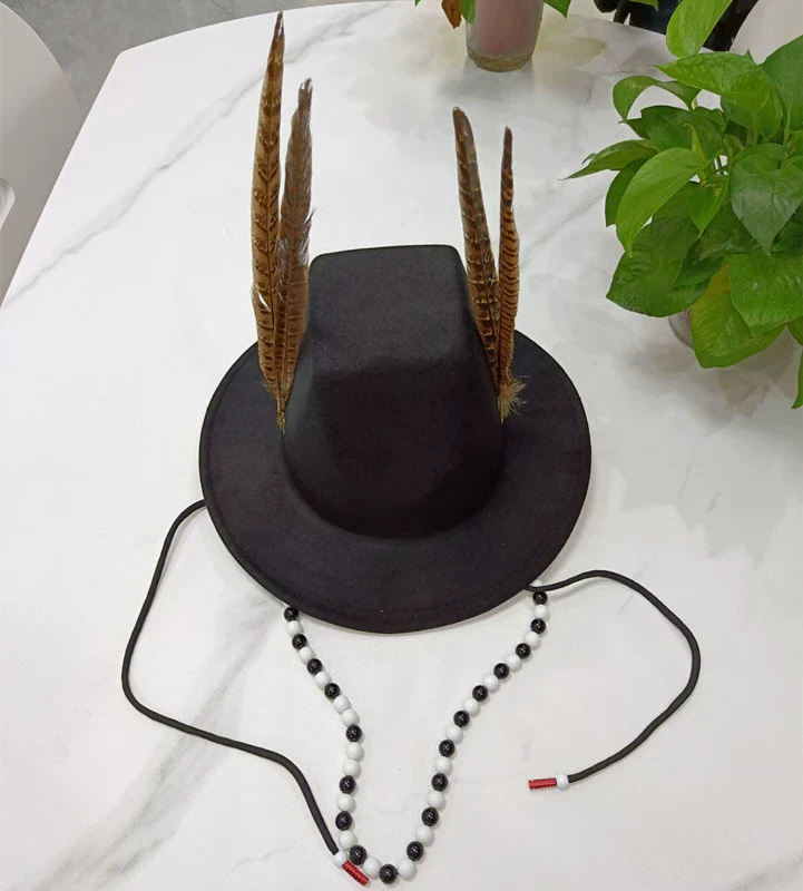 Fangxiao Damao 方项大帽 Square Base Wide Brim Ming Dynasty Men's Hat