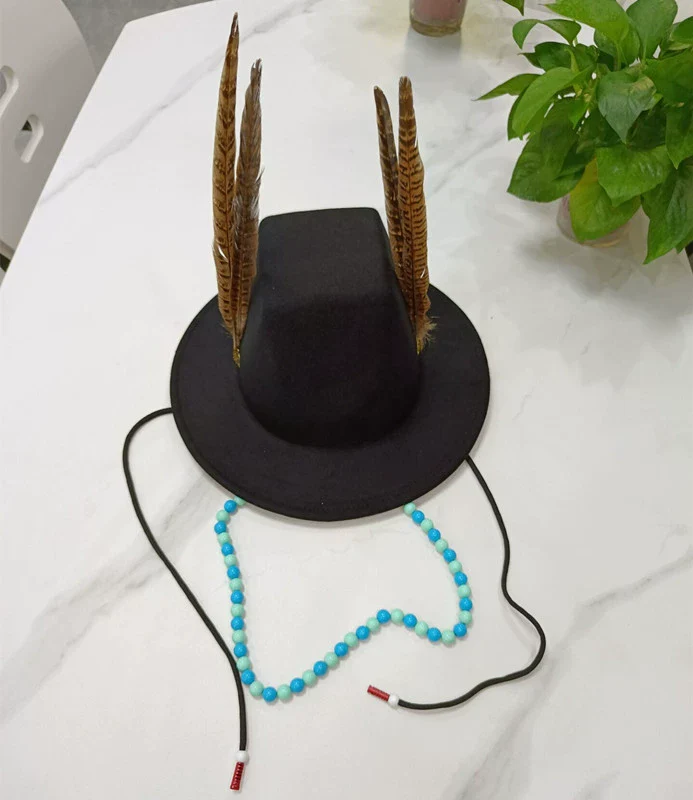 Fangxiao Damao 方项大帽 Square Base Wide Brim Ming Dynasty Men's Hat - Image 2