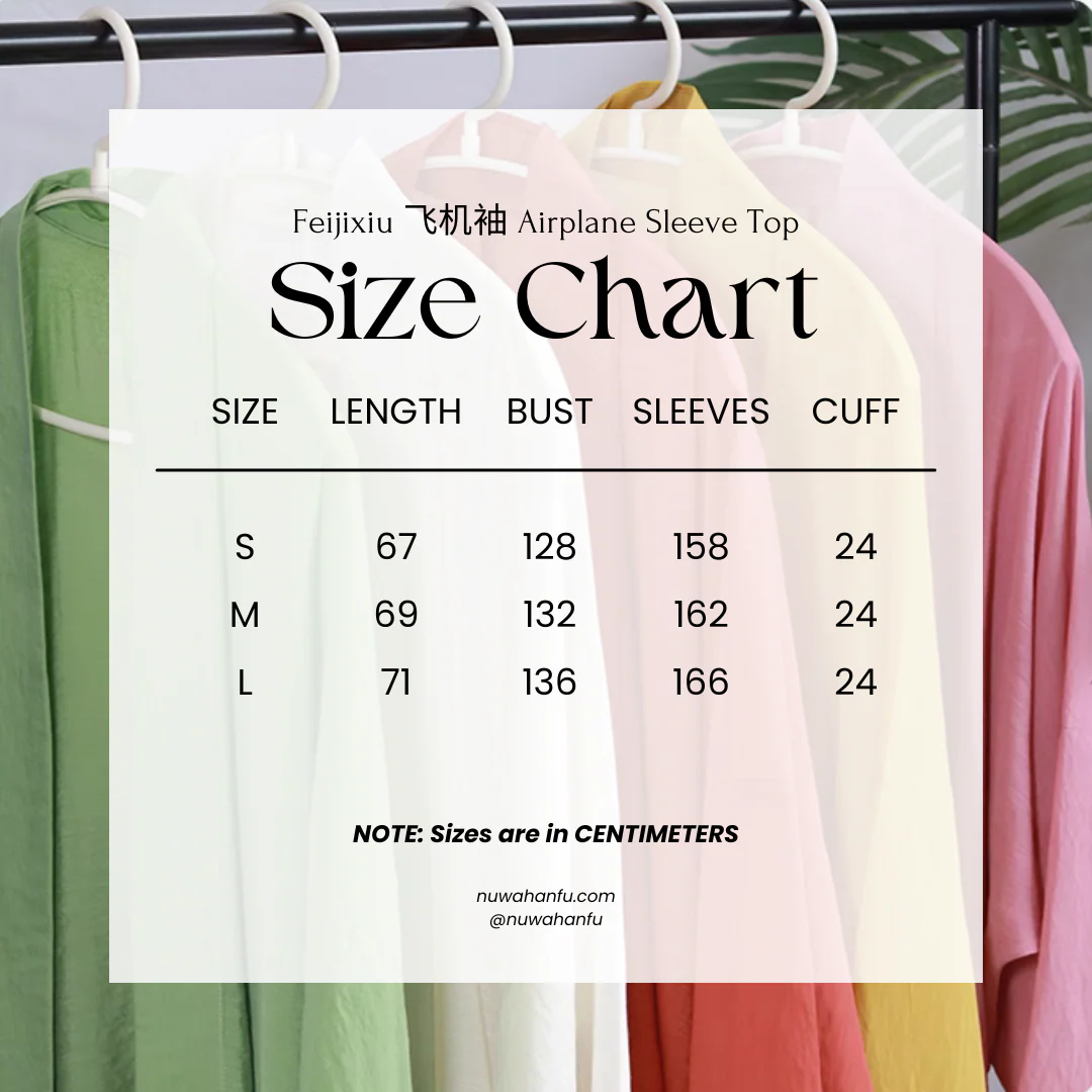 Feiji Xiu 飞机袖 Airplane Sleeve Song Dynasty Daily Cotton Top - Image 17