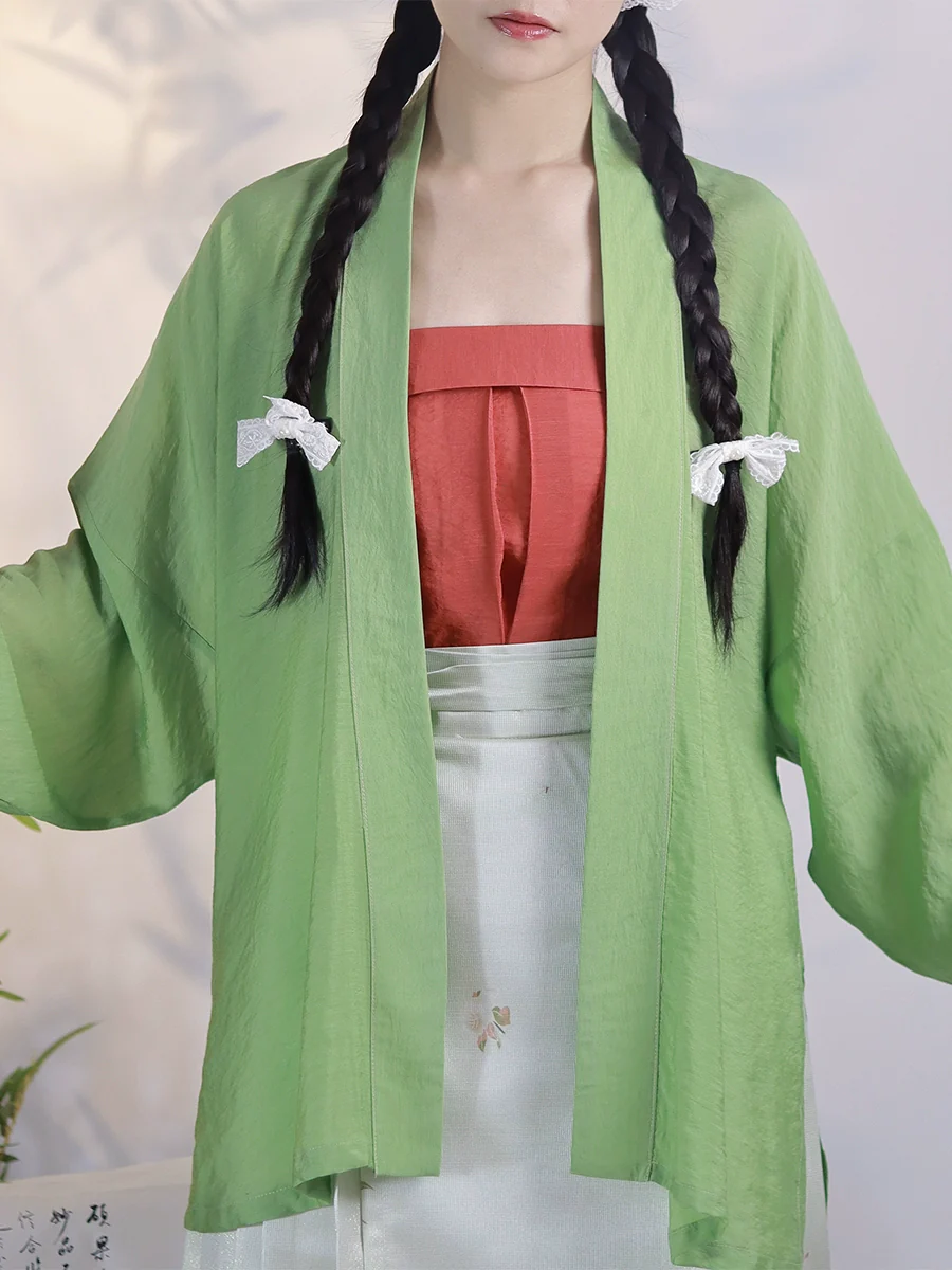 Feiji Xiu 飞机袖 Airplane Sleeve Song Dynasty Daily Cotton Top - Image 3