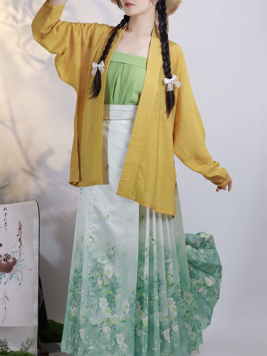 Feiji Xiu 飞机袖 Airplane Sleeve Song Dynasty Daily Cotton Top - Image 4