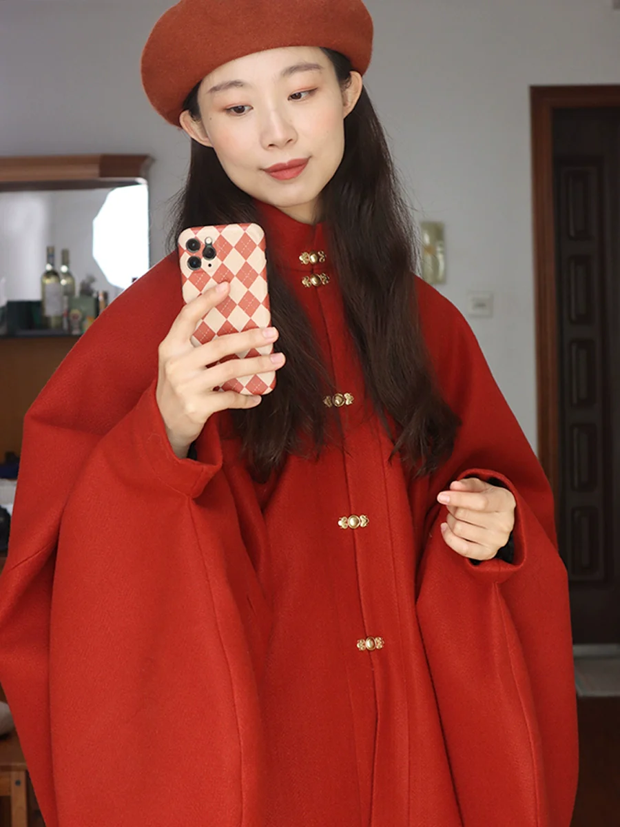Feng Lin 枫林 Maple Forest Modernized Ming Jacket & Easy-Wear Mamian Set - Image 3