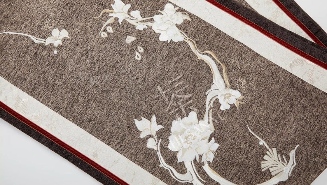 Five String Melody 五弦华韵 Modernized Han Dynasty Mulberry Silk Quju Zhiju Robe Set - Image 12