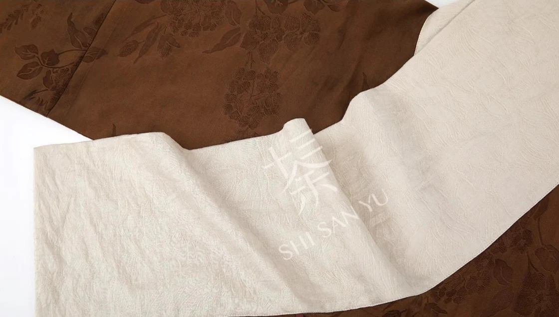 Five String Melody 五弦华韵 Modernized Han Dynasty Mulberry Silk Quju Zhiju Robe Set - Image 9