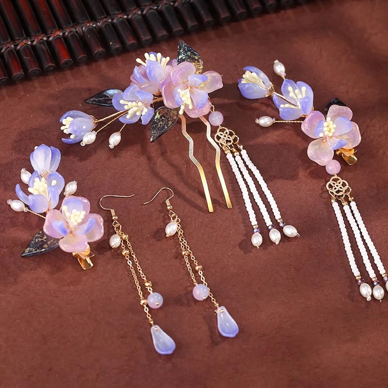 Flower Goddess 花神 Hair Accessory Set - Image 11