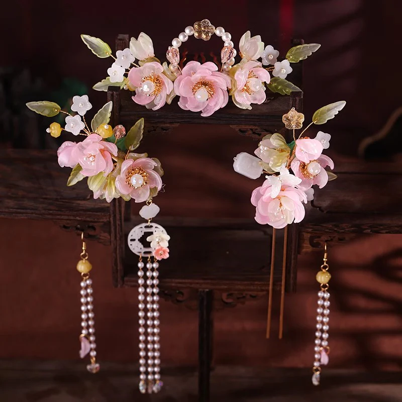 Flower Goddess 花神 Hair Accessory Set - Image 8