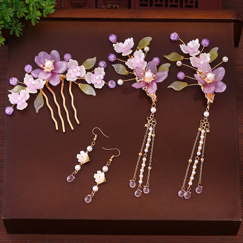 Flower Goddess 花神 Hair Accessory Set - Image 9