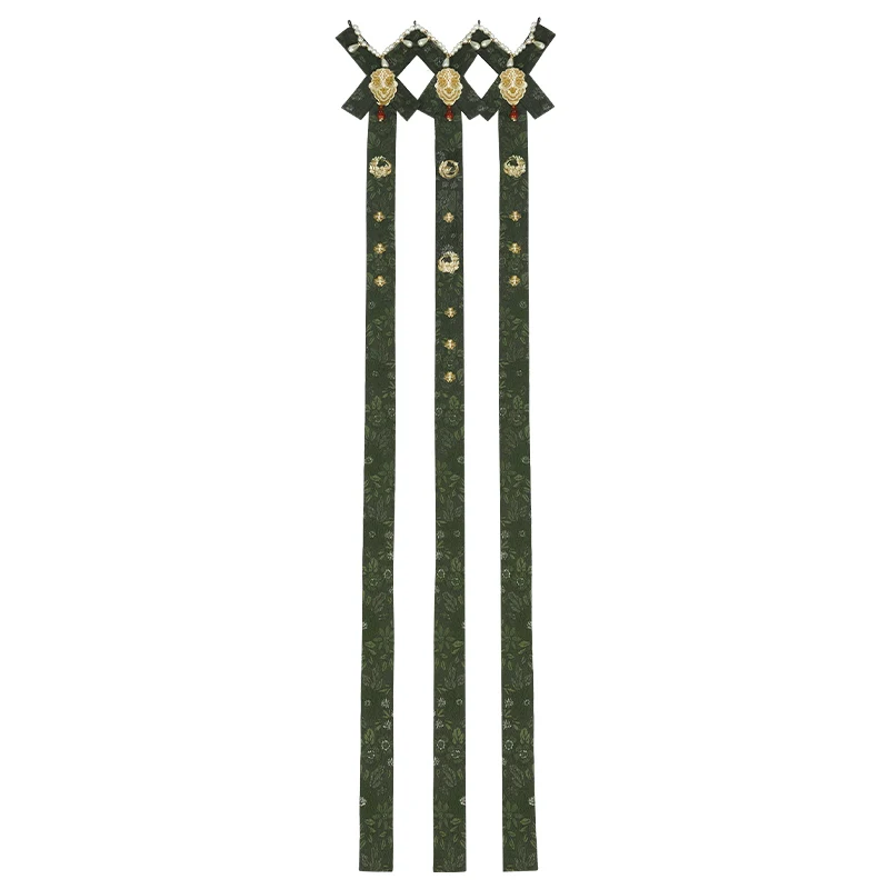 Flying Lotus 飞天莲华 Modernized Tang Dynasty Daxiushan. Qixiong Ruqun Set - Image 21
