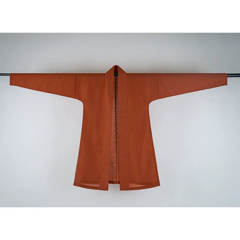 Fu Penzi 覆盆子 Raspberry Southern Song Restoration Hedangku Pants & Haoxiu Racoon Sleeve Shanku Set - Image 29