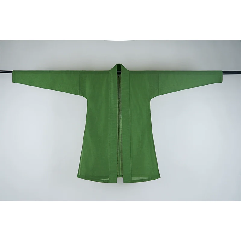 Fu Penzi 覆盆子 Raspberry Southern Song Restoration Hedangku Pants & Haoxiu Racoon Sleeve Shanku Set - Image 31