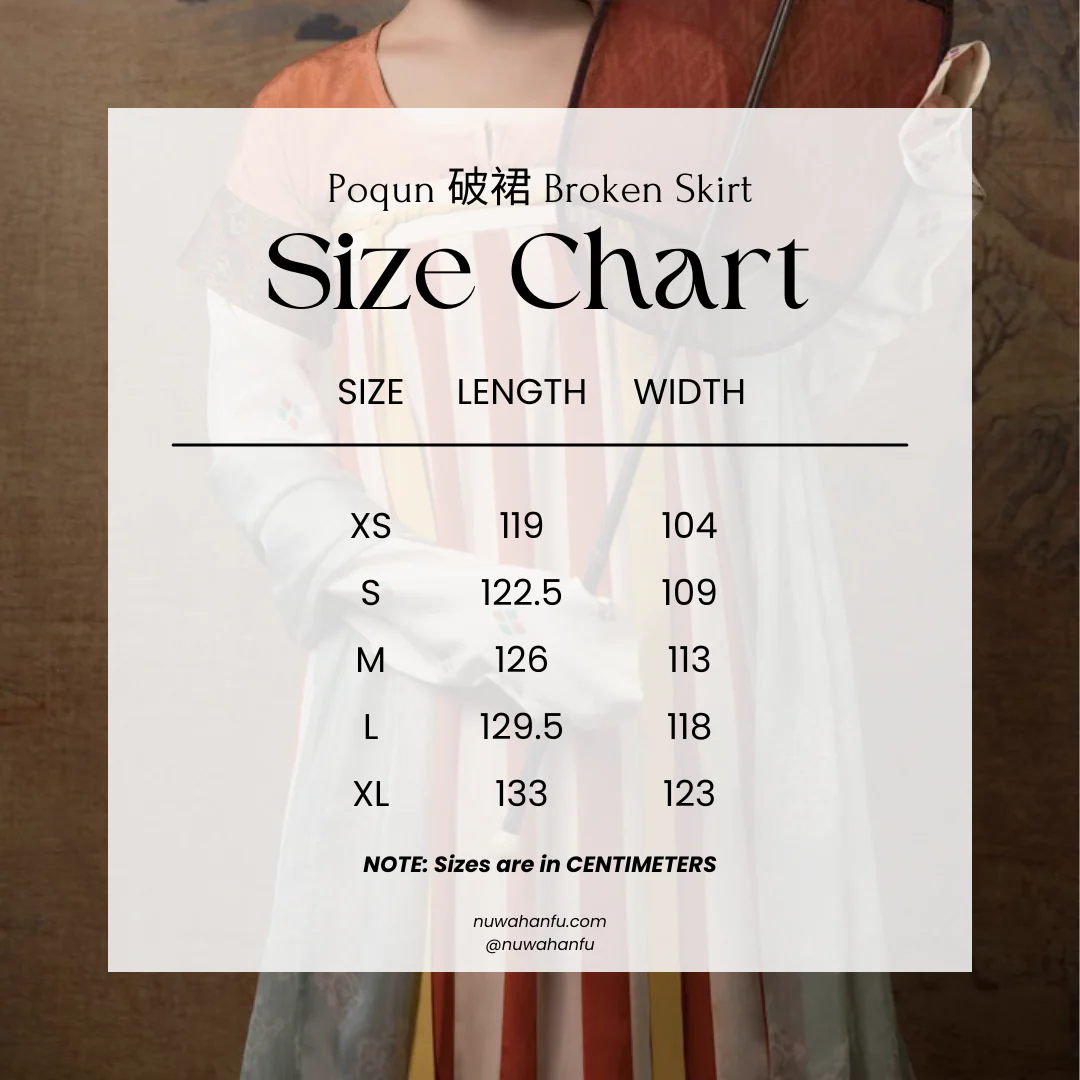 Gong 'E 宫娥 Palace Maid Early Tang Recreation Qixiong Ruqun - Image 10