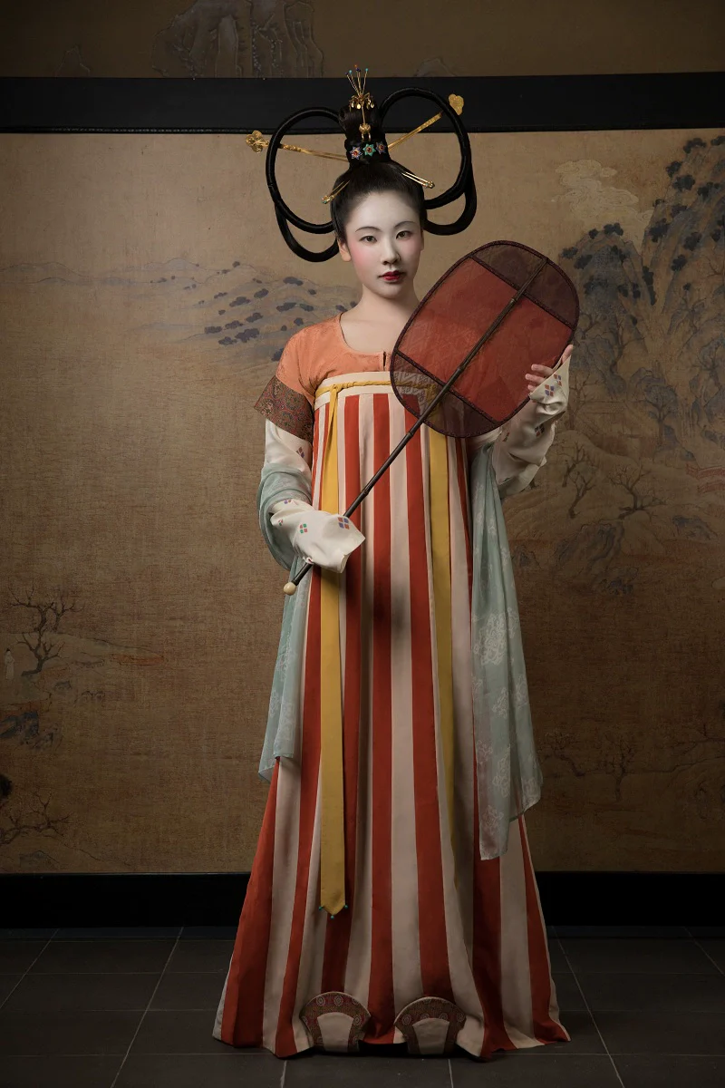 Gong 'E 宫娥 Palace Maid Early Tang Recreation Qixiong Ruqun - Image 4