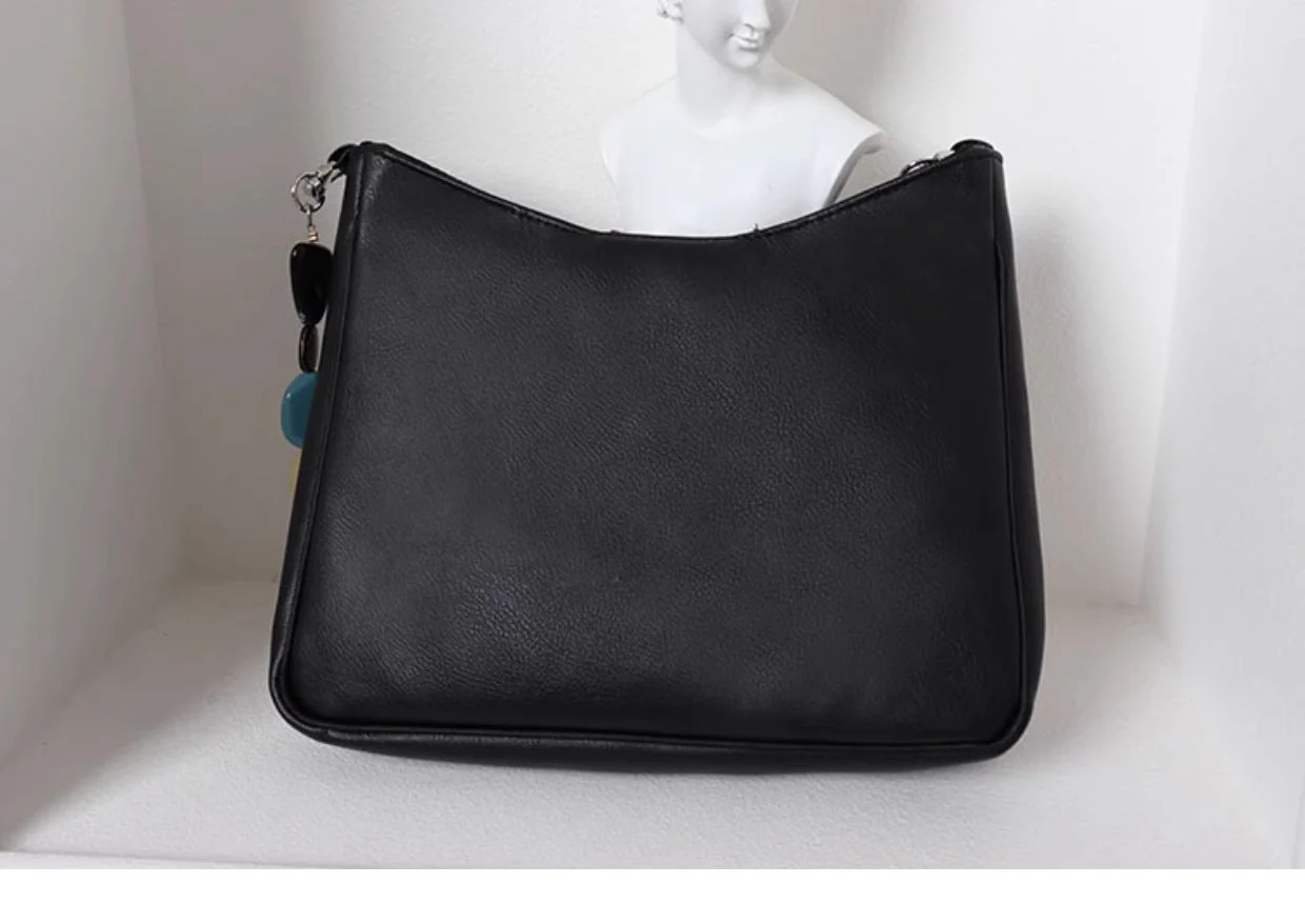 Gu Hua 古花 Ancient Flower Leather Shoulder Bag - Image 9