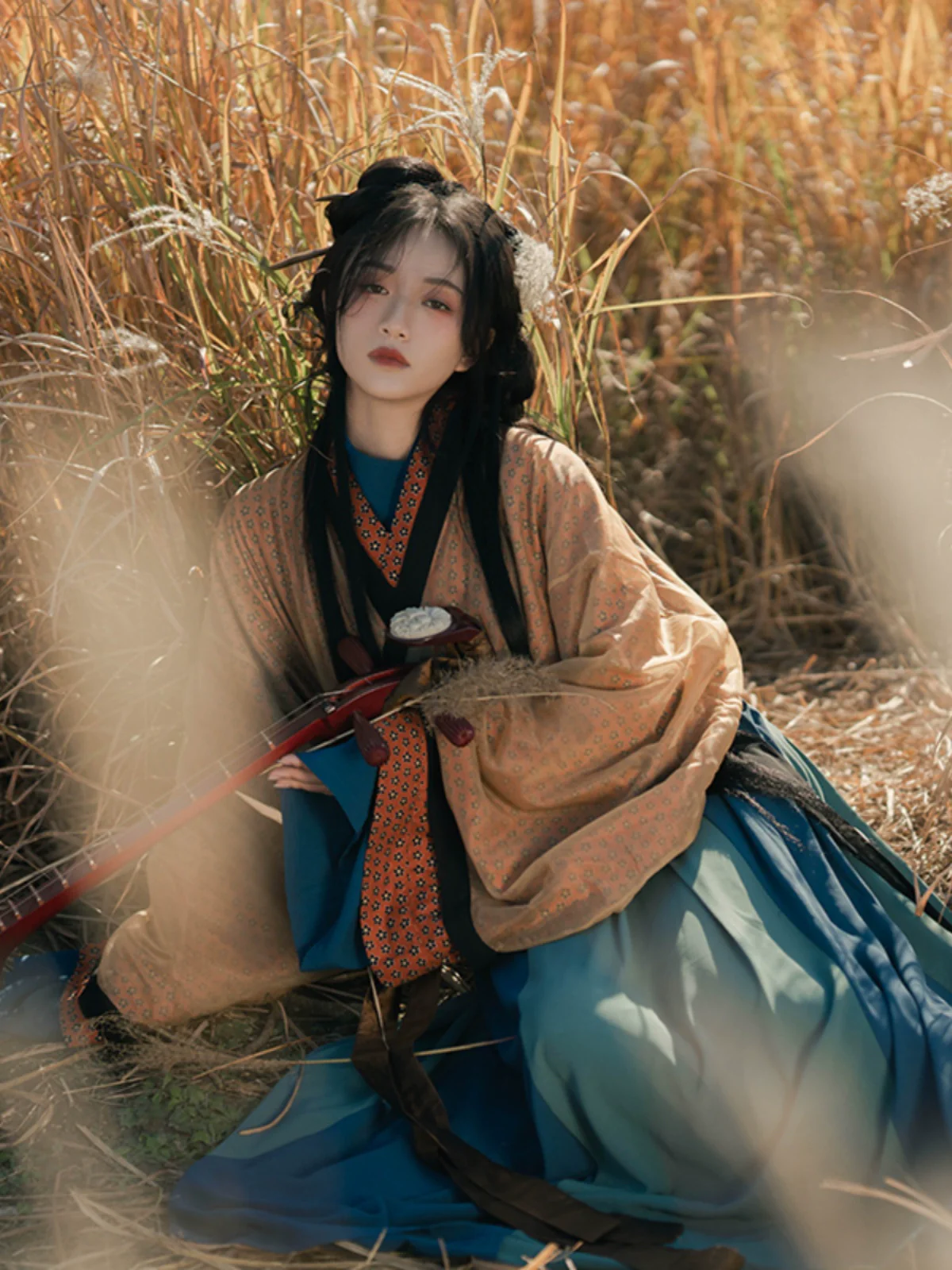 Guanju 關雎 Wei Jin Forest Nymph Ruqun Hanfu - Image 3