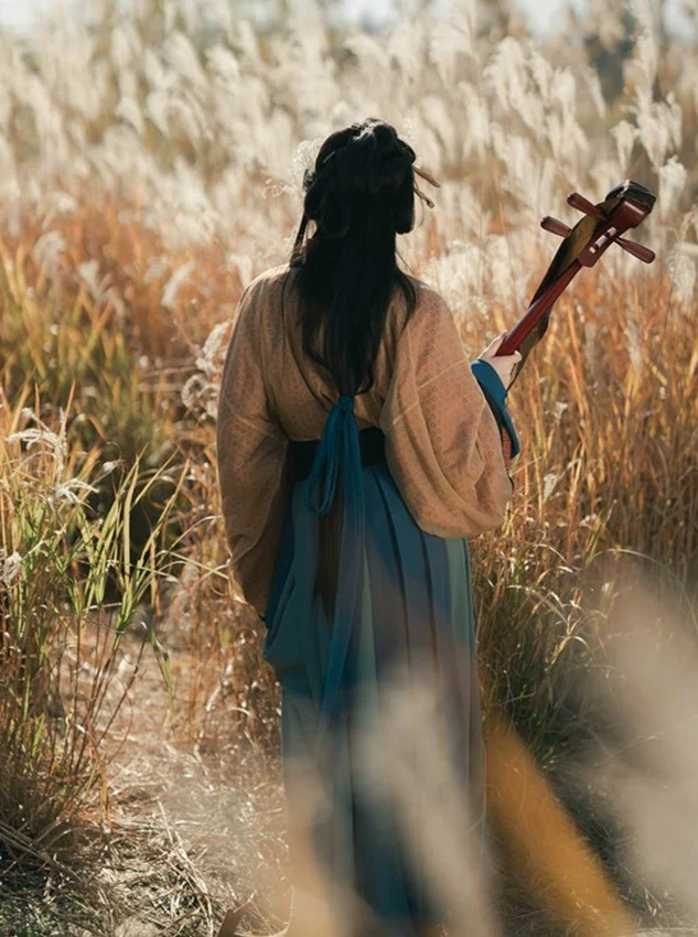 Guanju 關雎 Wei Jin Forest Nymph Ruqun Hanfu - Image 6