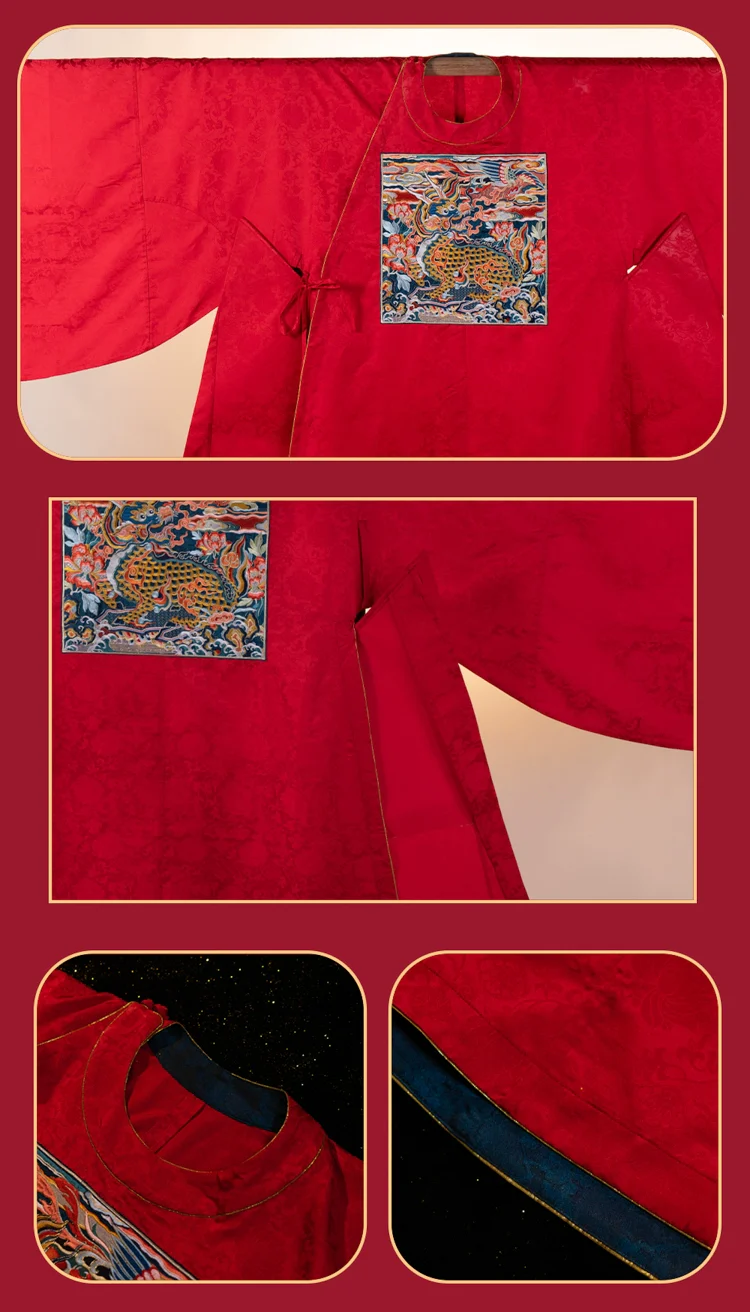 Haishang Yunjing 海上云镜 Royal Ming Men's Wedding Robe Deposit - Image 9
