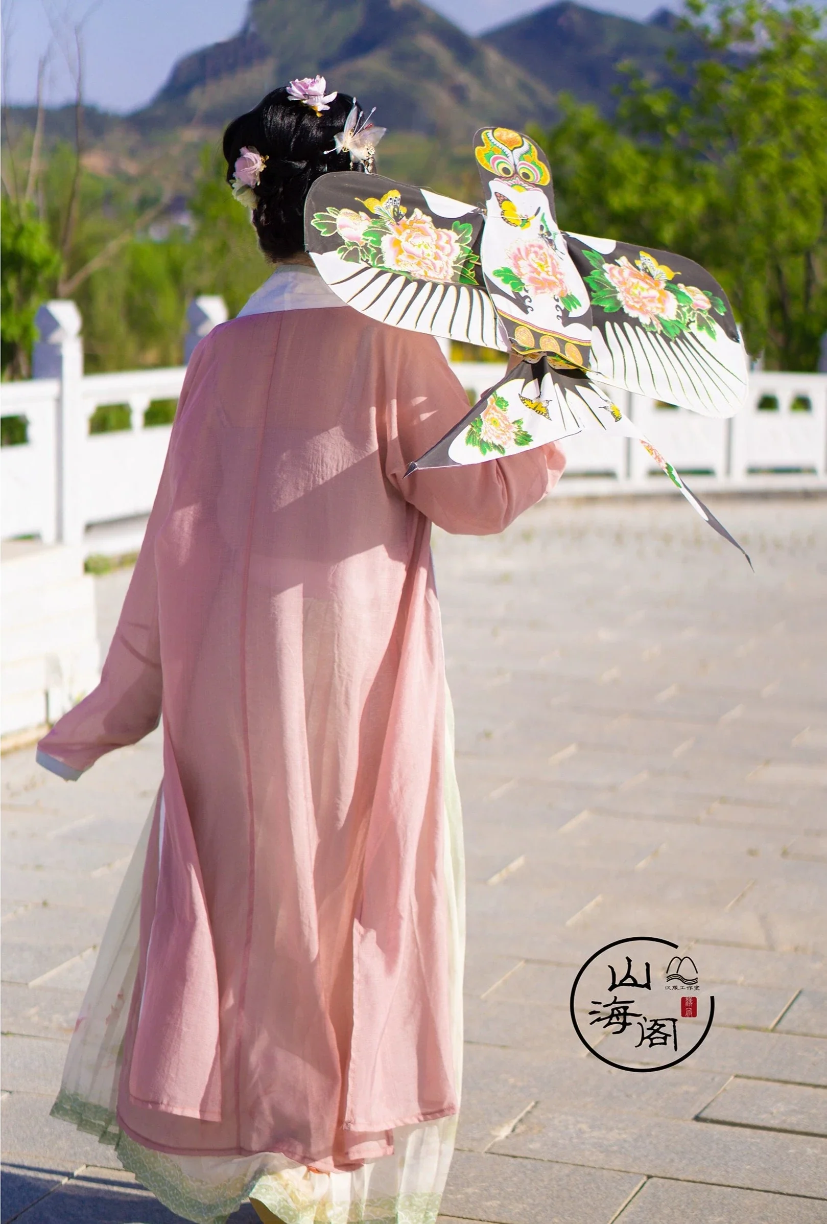 Han Dan 菡萏 Blooming Lotus Song Dynasty Plus Size Embroidered Baidiequn Ruqun Set - Image 4