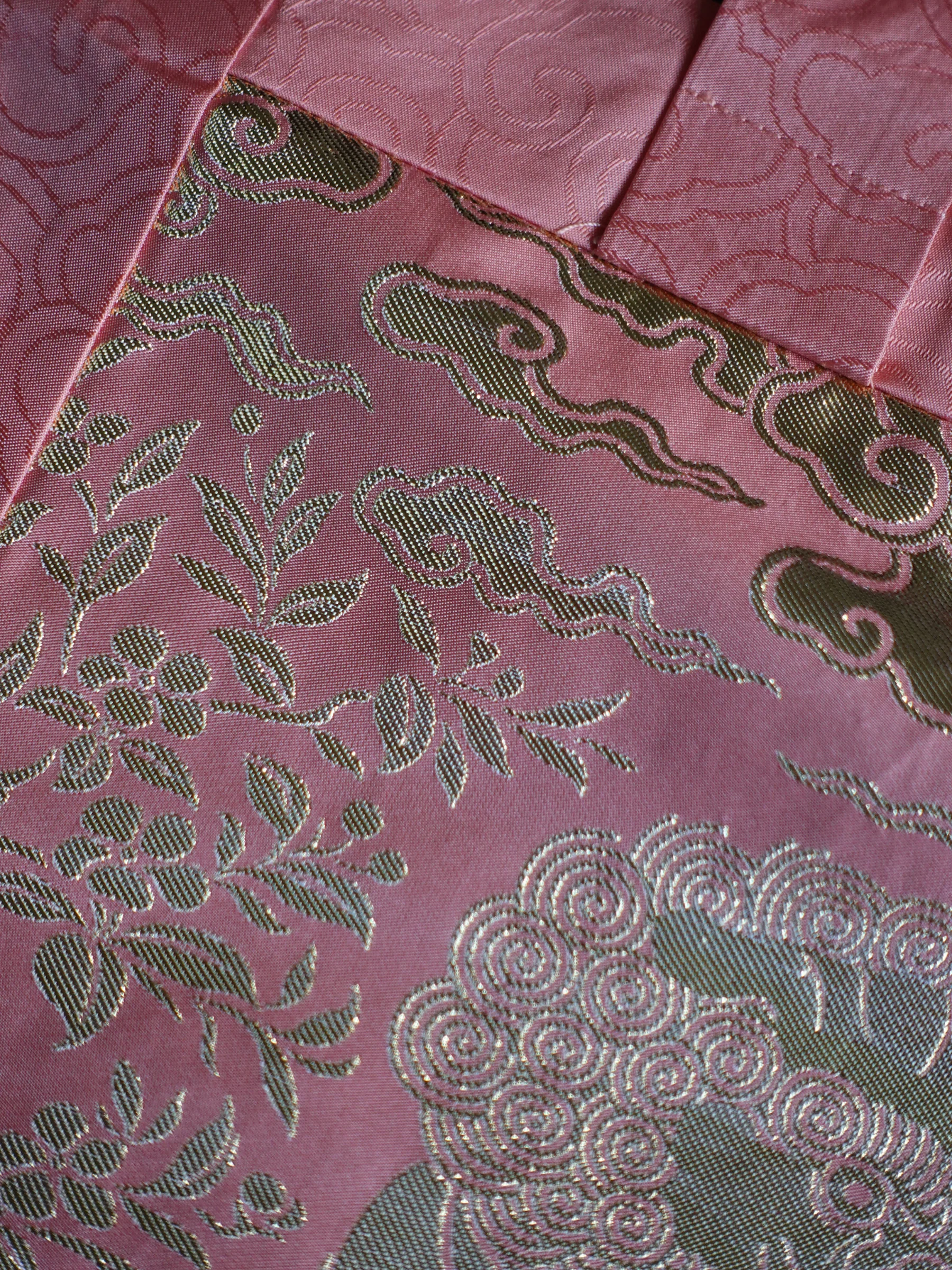 Xiang Shi 祥狮 Lucky Lion Golden Buzi Patch Brocade Tote Bag - Image 17
