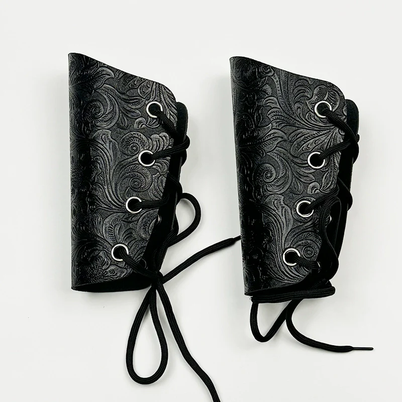 Shouwen Hulan 兽纹护腕 Mythical Beast Braces Hanfu Artificial Leather Accessory - Image 20