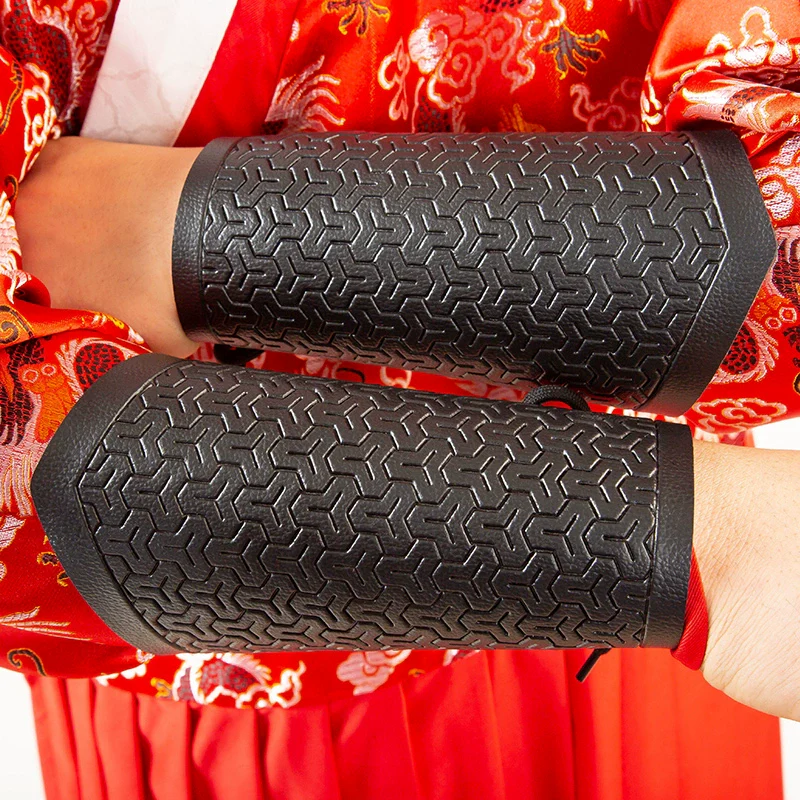 Shouwen Hulan 兽纹护腕 Mythical Beast Braces Hanfu Artificial Leather Accessory - Image 7