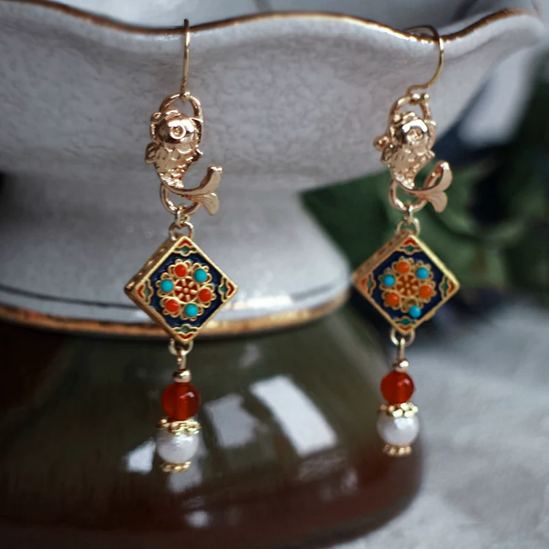 Hao Yun 好运连连 Good Luck Charm Earrings - Image 3