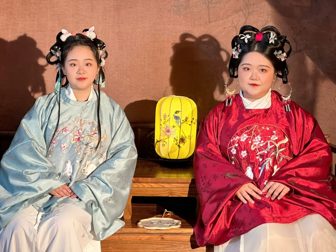Happy Bunny 幸福小兔 Ming Dynasty Yuanling Ao Round Collar Jacket - Image 7