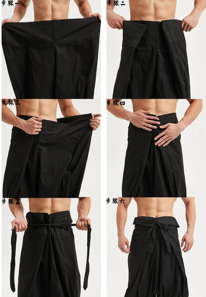 Hédang Ku 合裆裤 Open Trousers Ming Dynasty Cotton Undergarment - Image 6