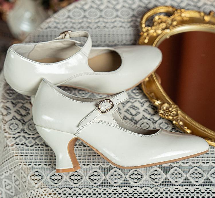Hepburn 赫本 1920s Genuine Leather Classic Mary Janes - Image 16