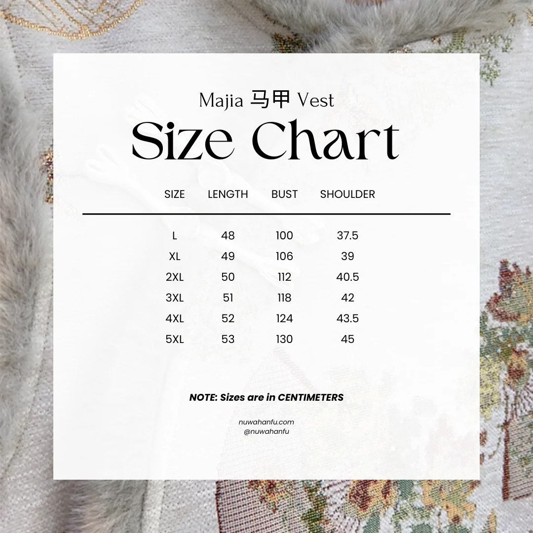 Hong Bao 红包 Red Envelope 1920s Inspired Plus Size Winter Qipao & Majia Vest Set - Image 15