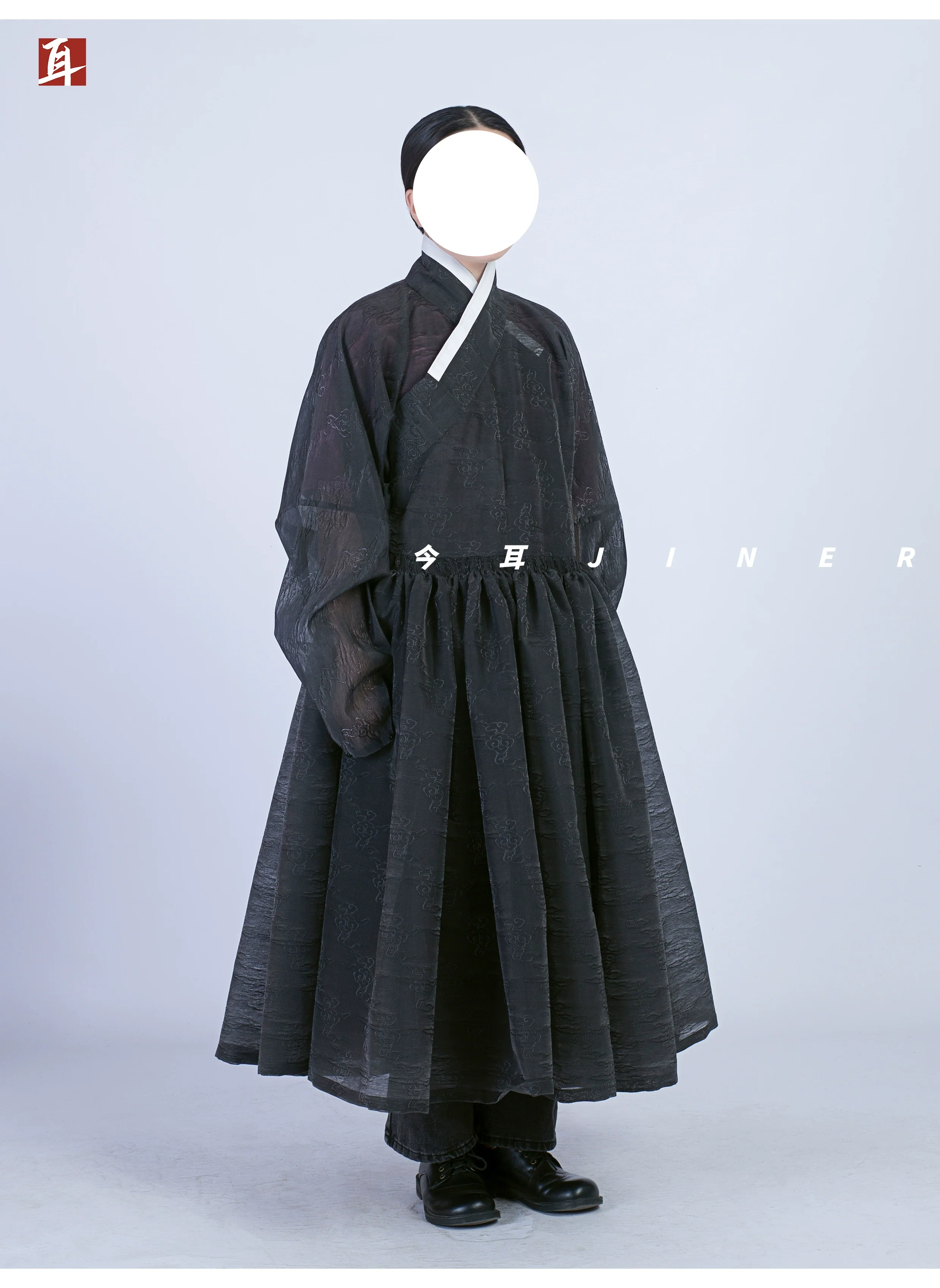 Hong Wudi 洪武帝 Emperor Hong Wu Ming Dynasty Cloud Jacquard Tieli Unisex Robe - Image 11