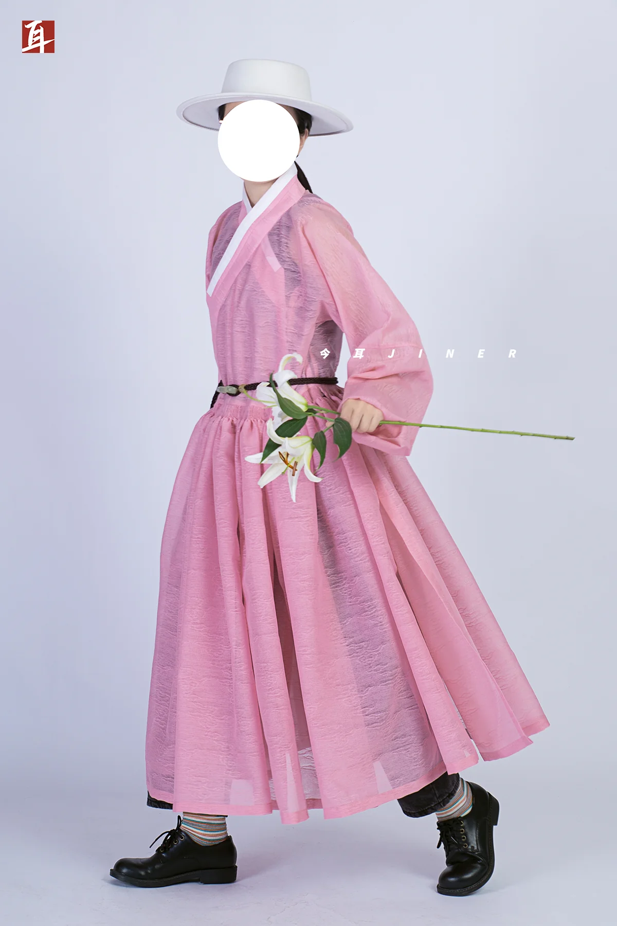 Hong Wudi 洪武帝 Emperor Hong Wu Ming Dynasty Cloud Jacquard Tieli Unisex Robe - Image 2