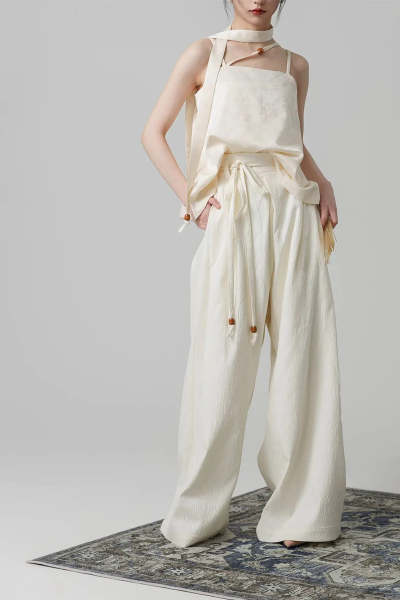 Hou Xue 厚雪 Heavy Snow Modernized Han Dynasty Wool Trench Coat - Image 11