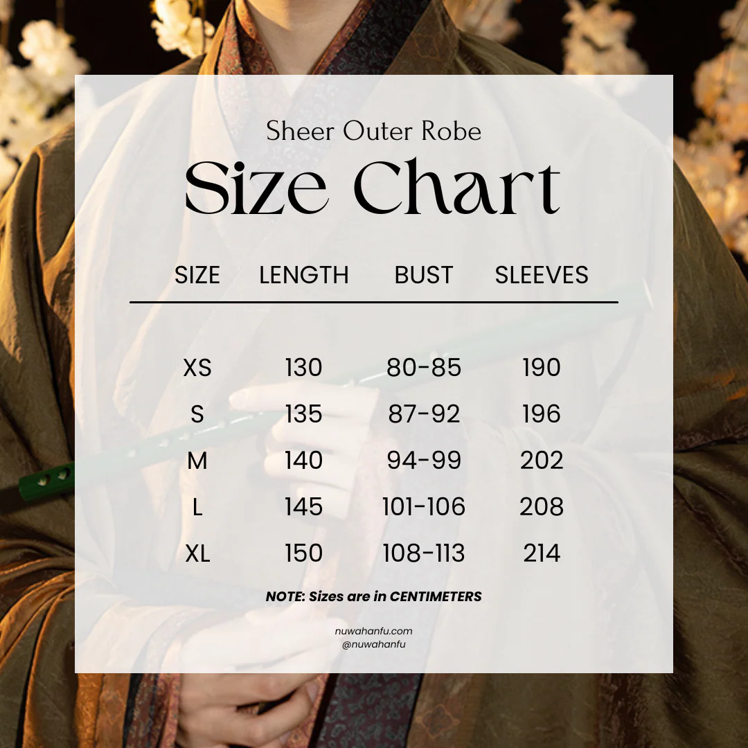 Hu Po 琥珀 Amber Men's Han Dynasty Restoration Zhiju Robe - Image 11