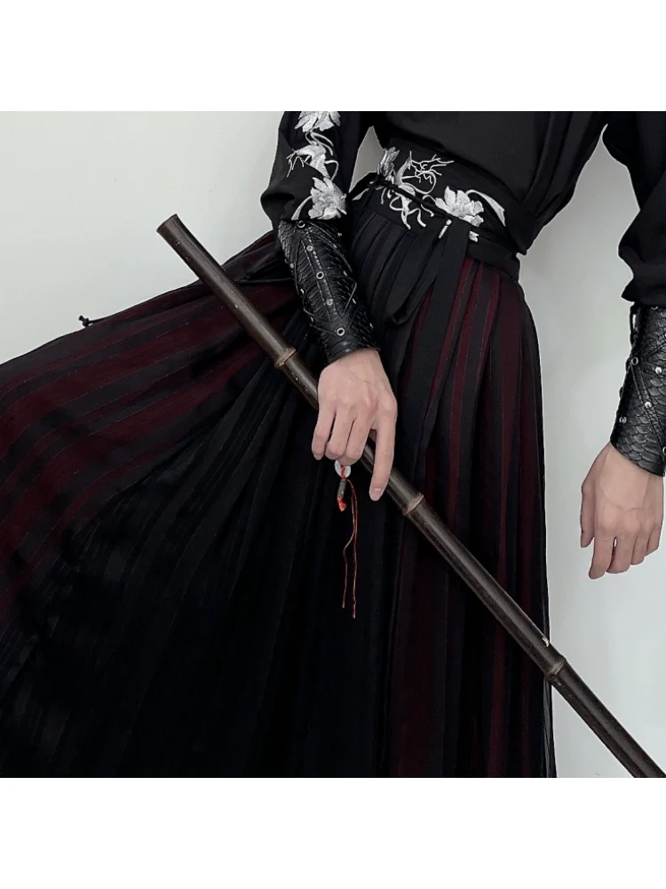Hu Wan 护腕 Wrist Braces Hanfu Artificial Leather Arm Guards Accessory - Image 4