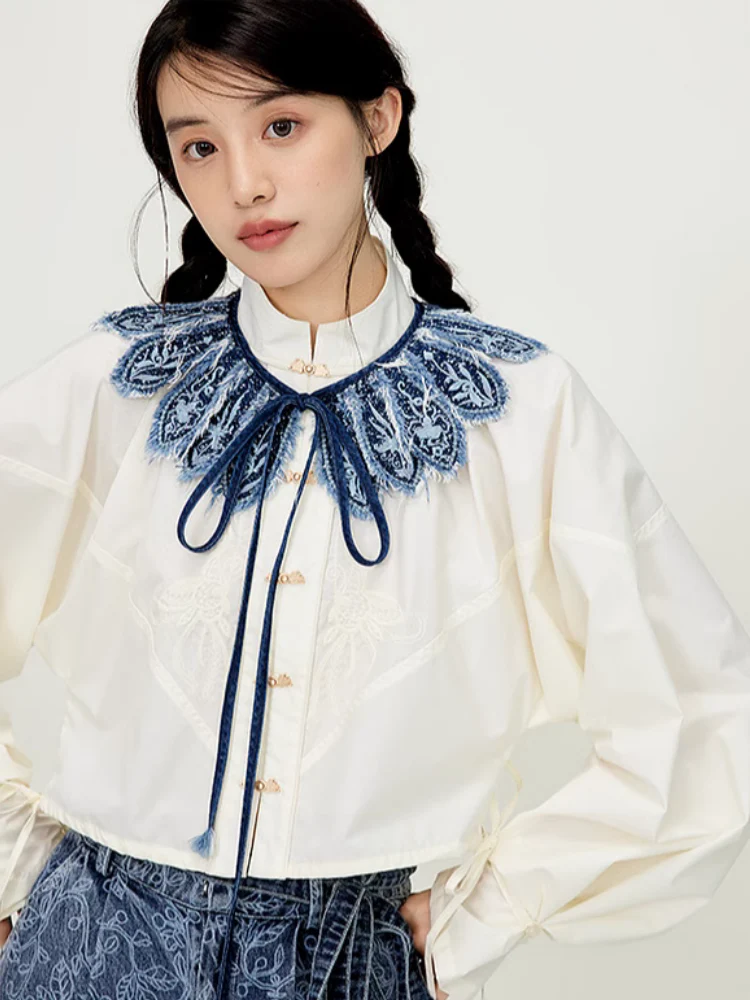 Huan Ying 幻影 Phantom Modernized Ming Dynasty Changshan Top Bijia Vest & Mamian Skirt Set - Image 19