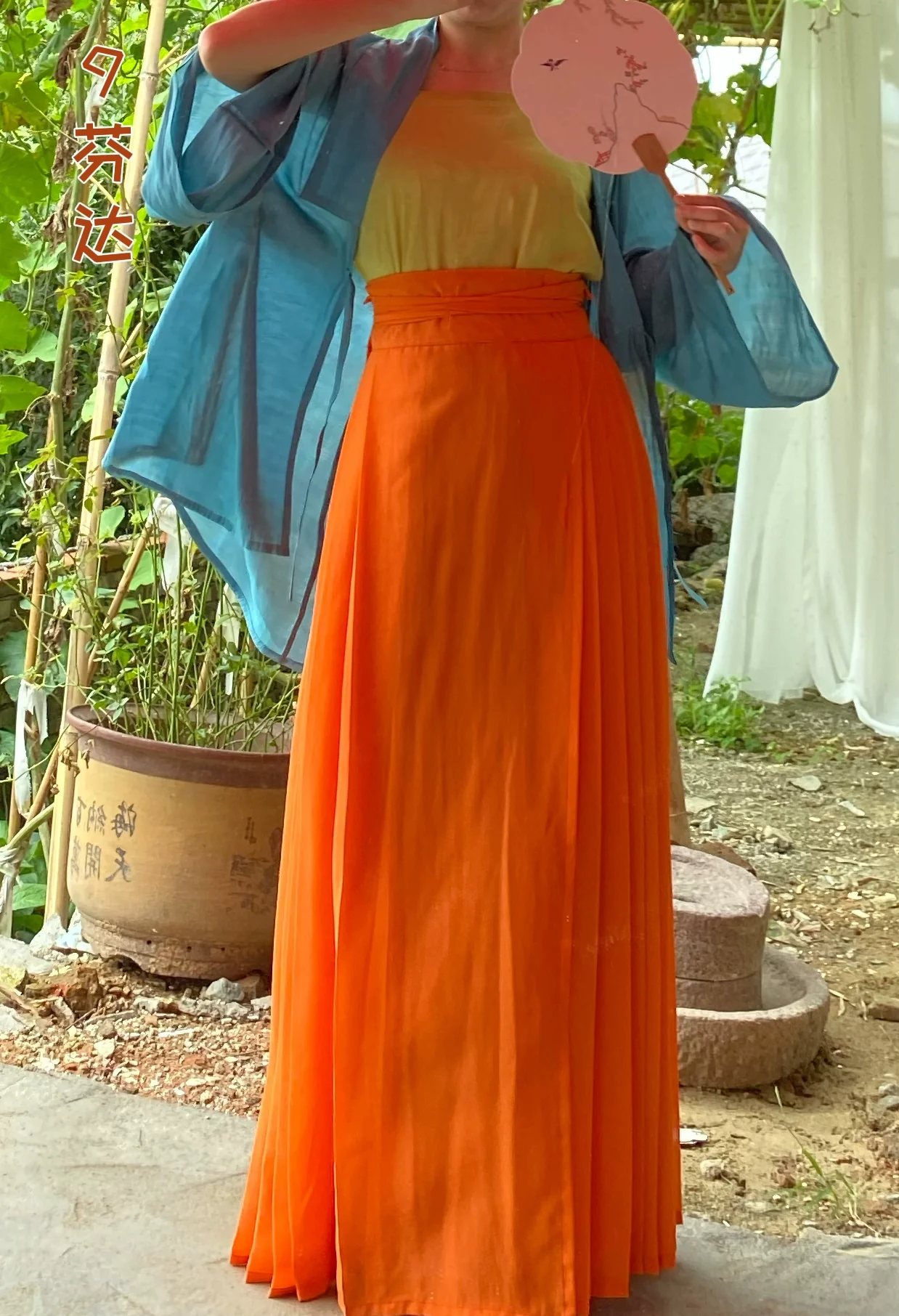 Iris 艾莉丝 36 Colors Song Dynasty Daily Chiffon Baidiequn Skirt - Image 10