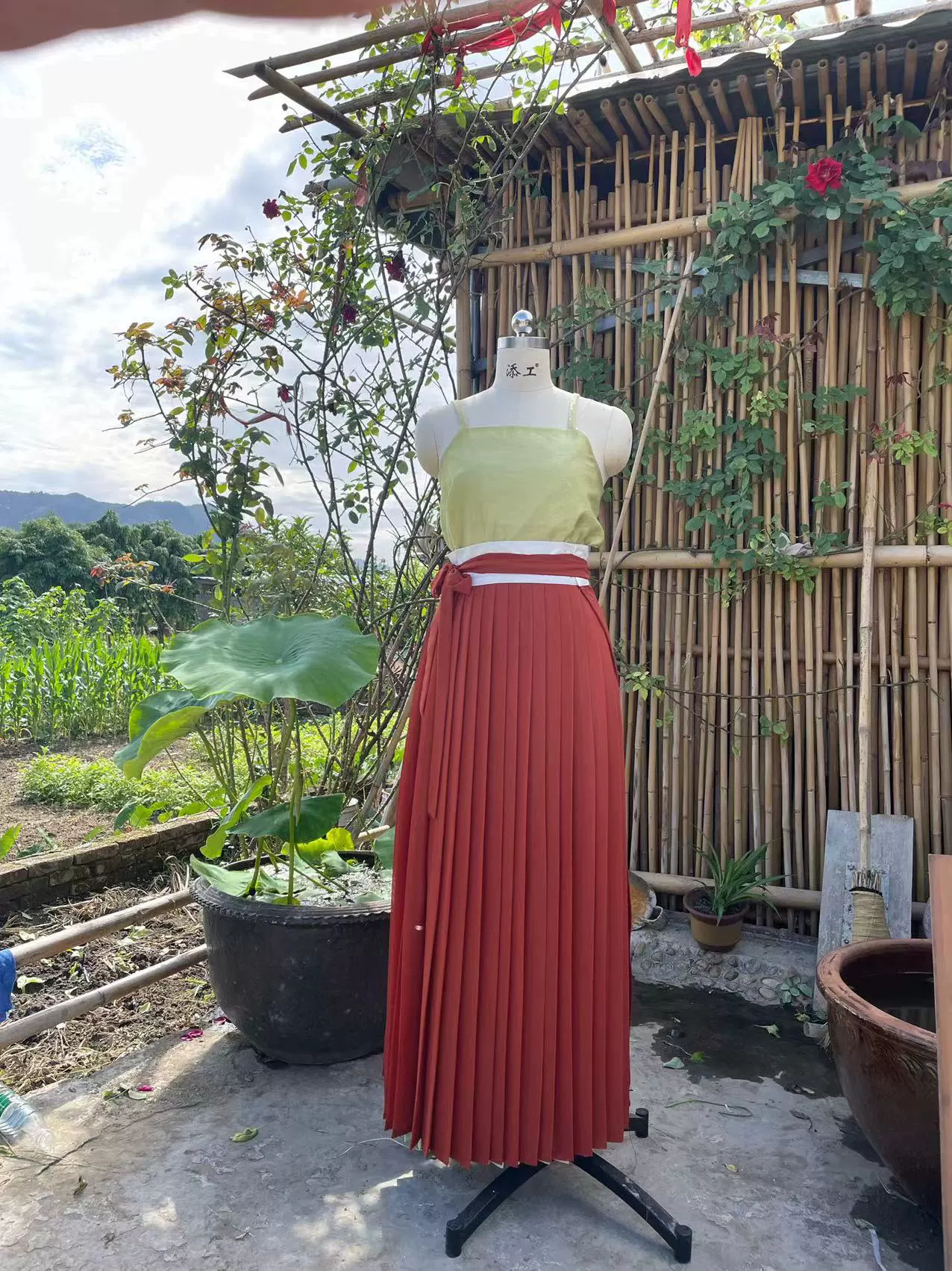 Iris 艾莉丝 36 Colors Song Dynasty Daily Chiffon Baidiequn Skirt - Image 22