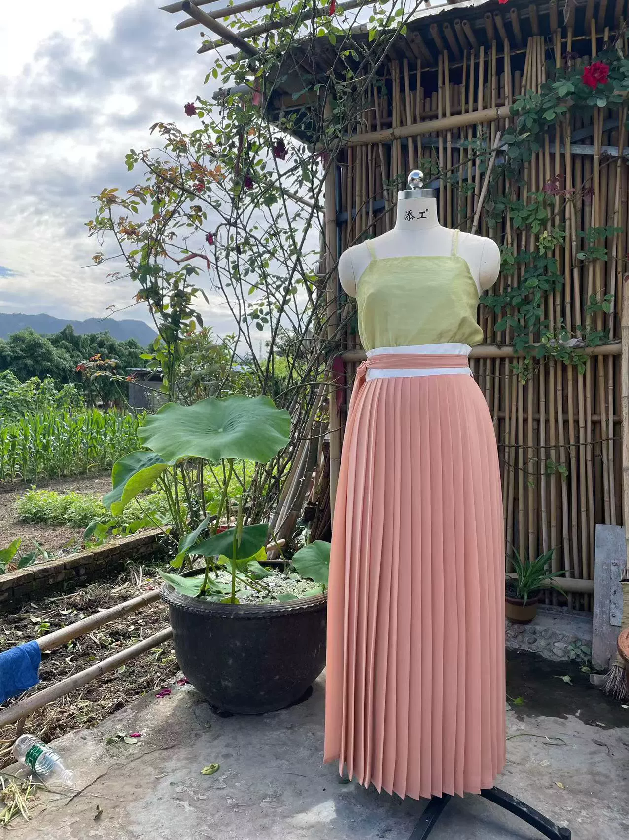 Iris 艾莉丝 36 Colors Song Dynasty Daily Chiffon Baidiequn Skirt - Image 26