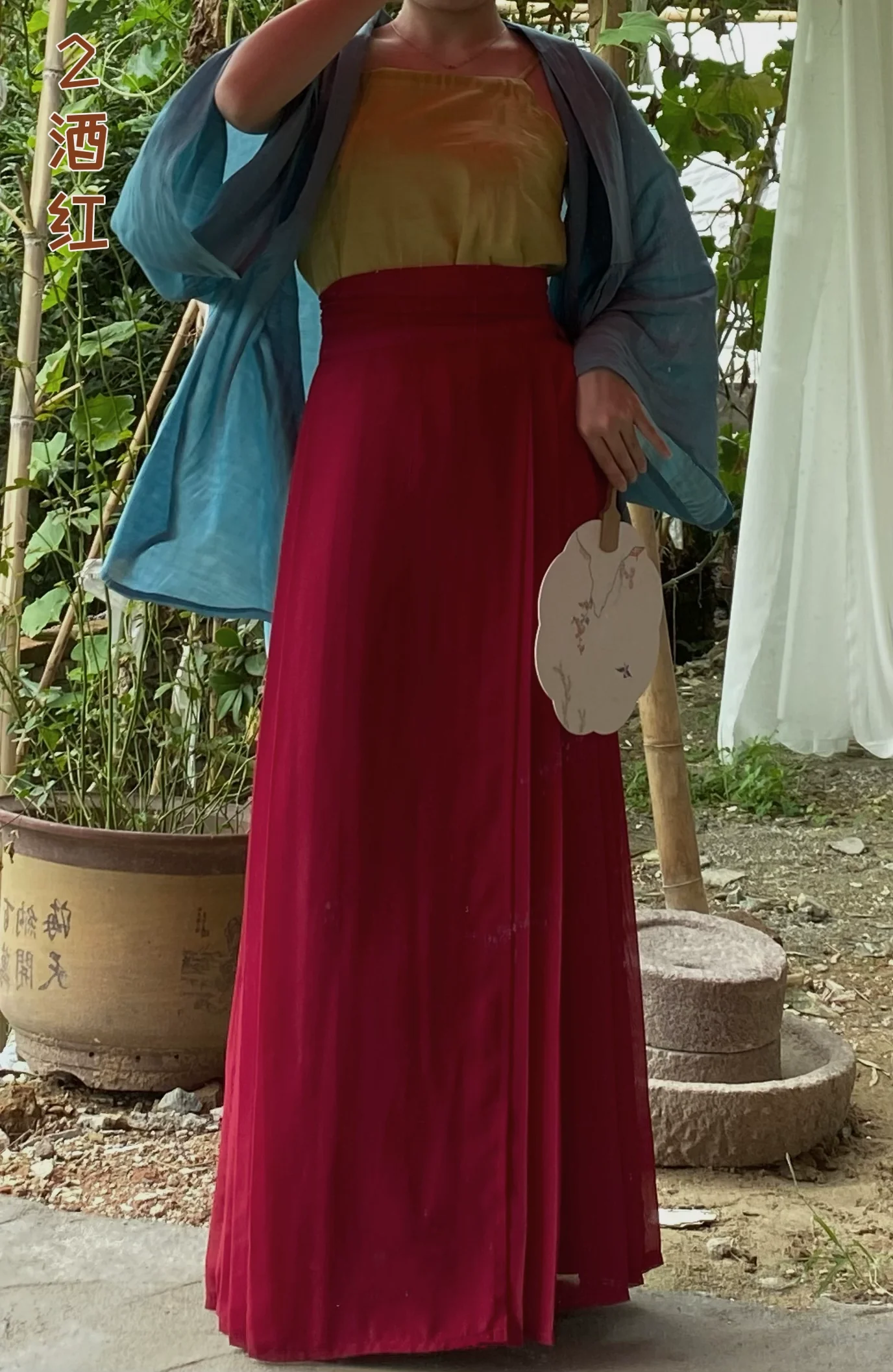 Iris 艾莉丝 36 Colors Song Dynasty Daily Chiffon Baidiequn Skirt - Image 7