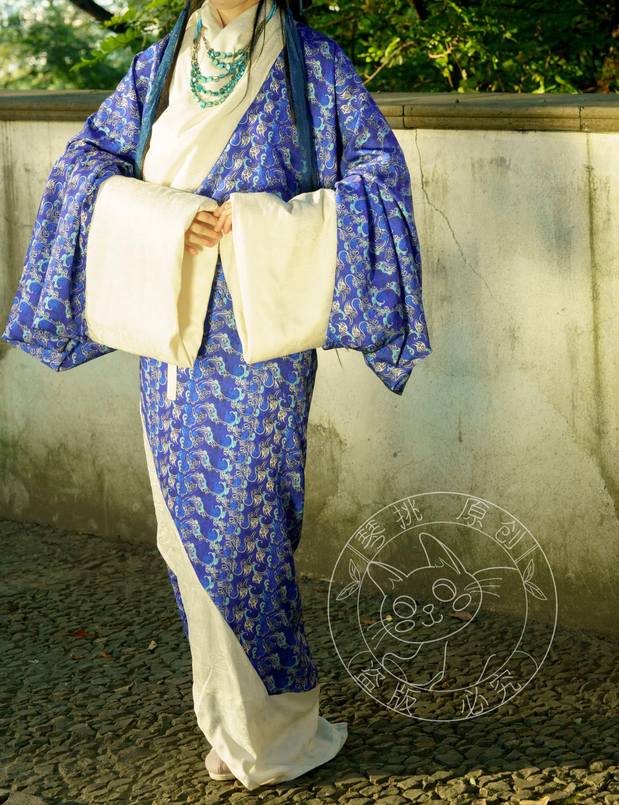 Jiangmen 江门 Han Dynasty Mawang Tomb Restoration Quju Curved Hem Robe Set - Image 22