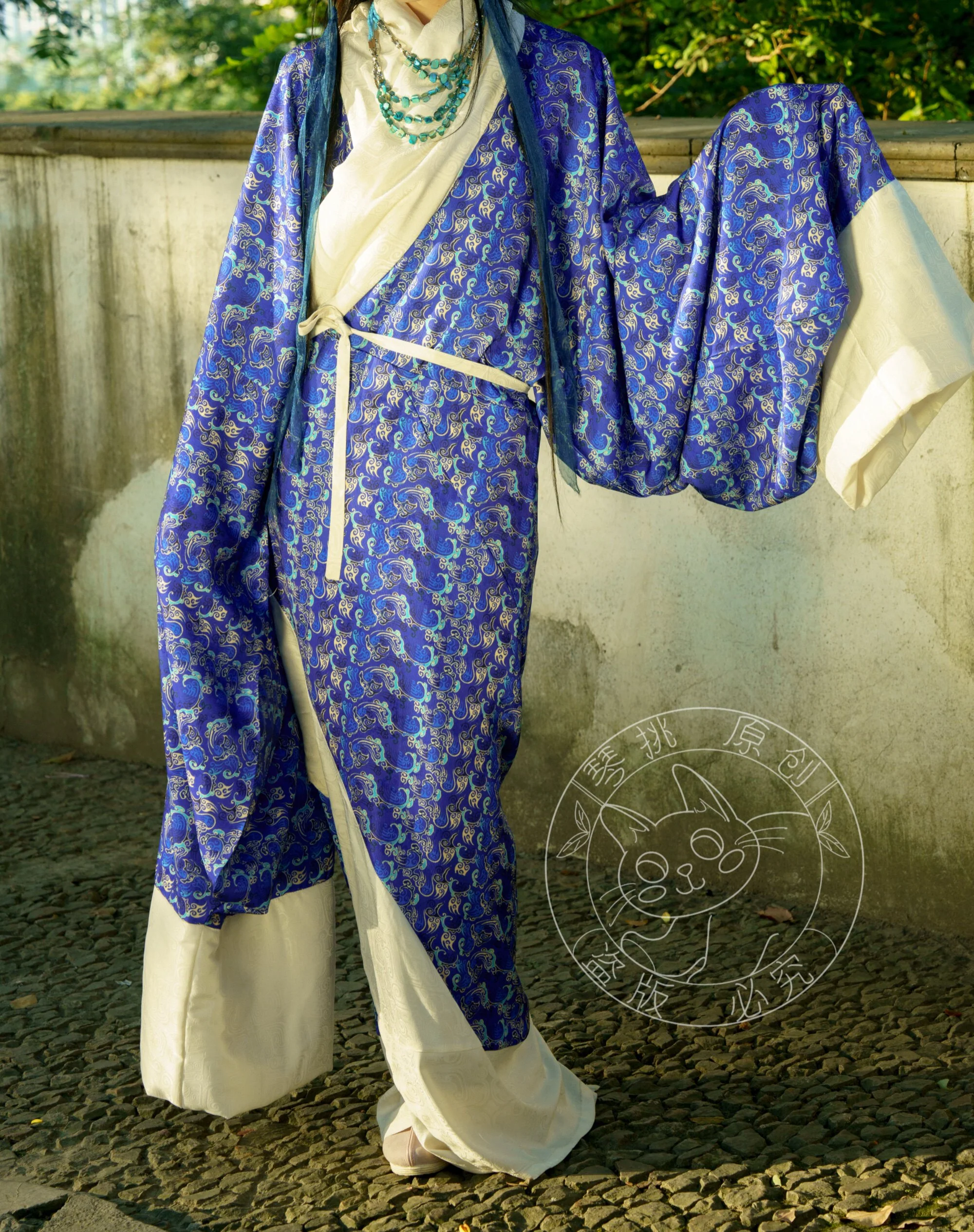 Jiangmen 江门 Han Dynasty Mawang Tomb Restoration Quju Curved Hem Robe Set - Image 23