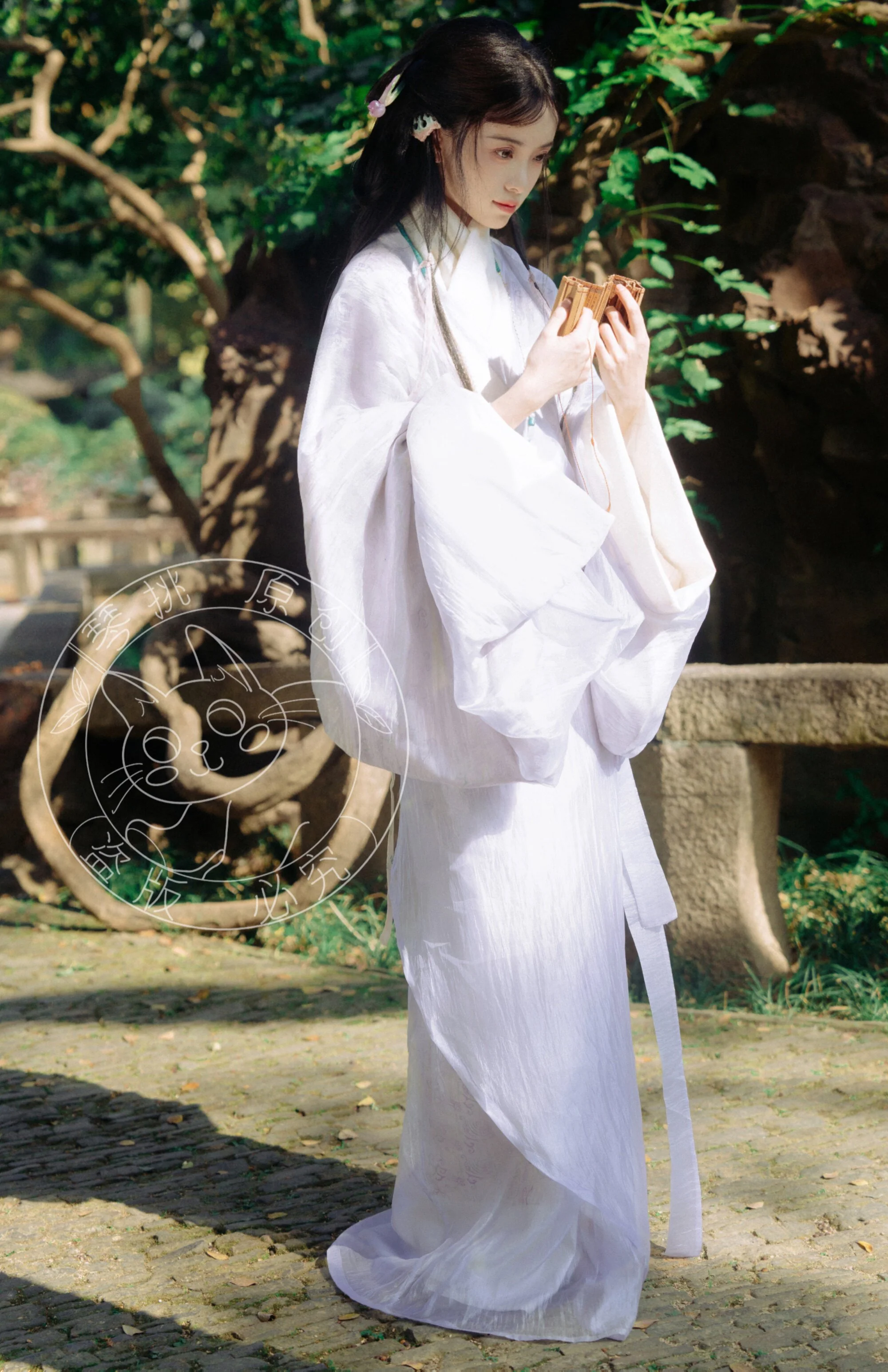 Jiangmen 江门 Han Dynasty Mawang Tomb Restoration Quju Curved Hem Robe Set - Image 26