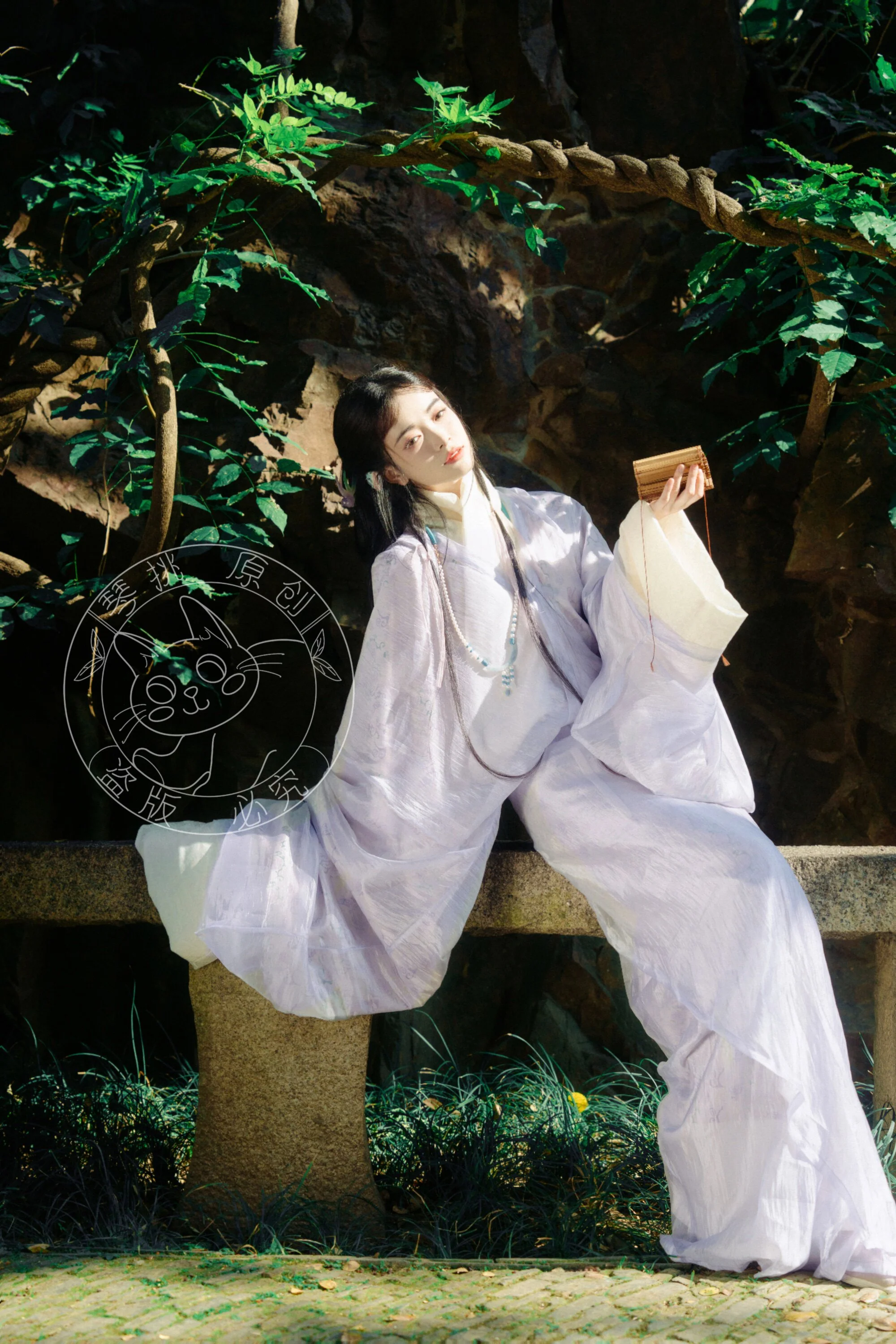 Jiangmen 江门 Han Dynasty Mawang Tomb Restoration Quju Curved Hem Robe Set - Image 27