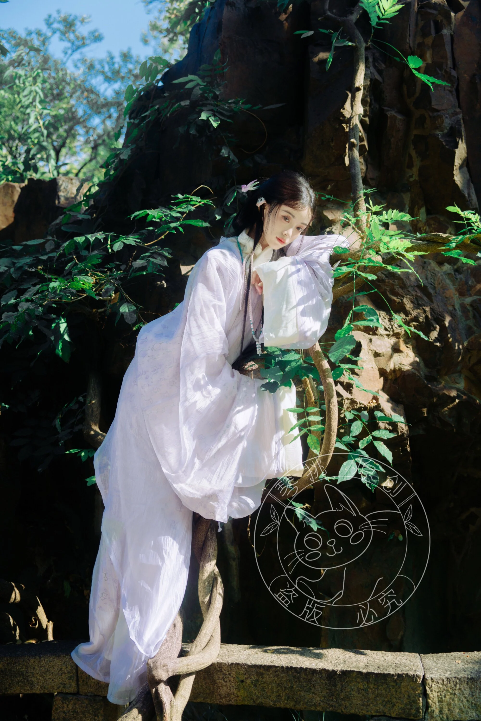 Jiangmen 江门 Han Dynasty Mawang Tomb Restoration Quju Curved Hem Robe Set - Image 29